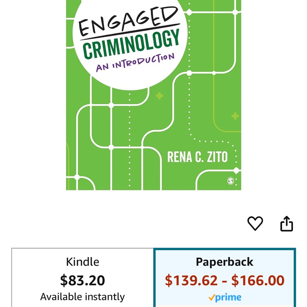 Engaged Criminology: An Introduction by Rena C. Zito - Picture 2 of 2
